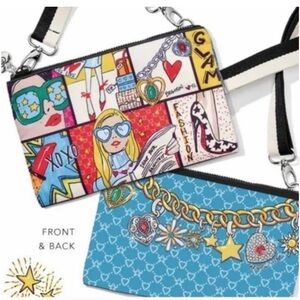 NWT Brighton Glam Girl Crossbody Pouch bag.